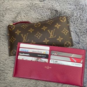 Louis Vuitton Felicie Credit Card Insert Wallet